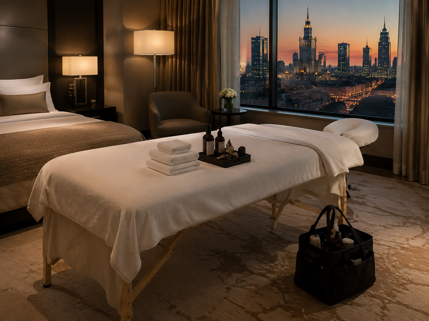 Hotel Outcall Massage in Warsaw